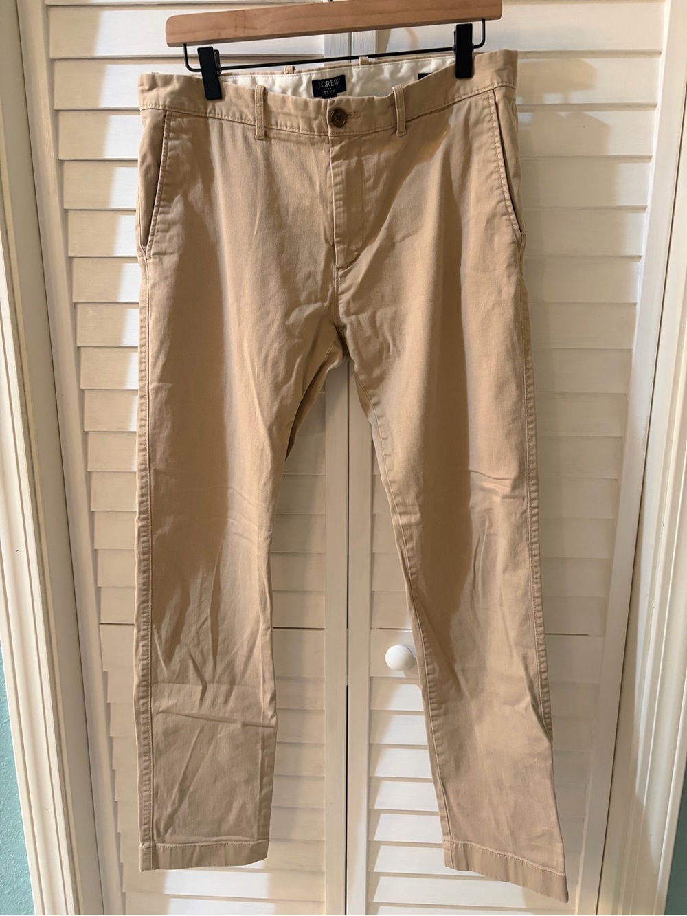J. Crew Men’s Classic Chino Pants in Khaki